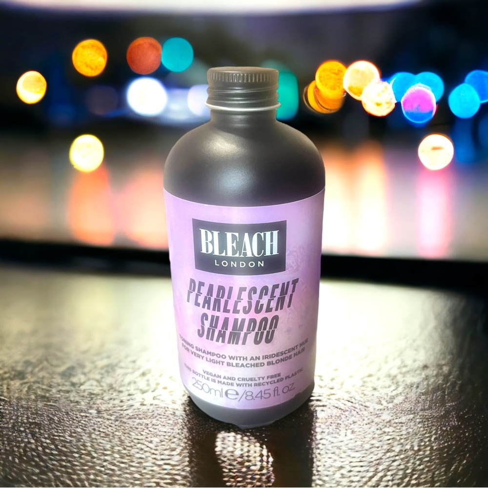 BLEACH LONDON Pearlescent Shampoo Purple for blonde hair 8.45 FL OZ NWOB